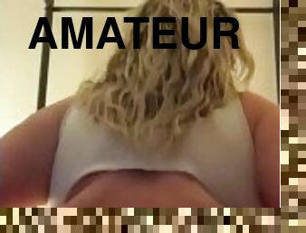 Big Ass Blonde BBW POV