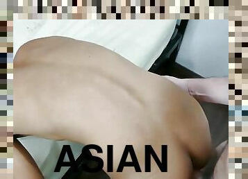 asiático, estilo-cão, peluda, anal, gay, gay-adolescente