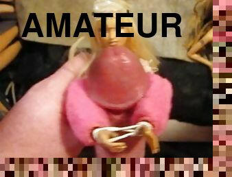 masturbation, amateur, ejaculation-sur-le-corps, jouet, sur-le-visage, ejaculation, sperme, fétiche, solo, poupée