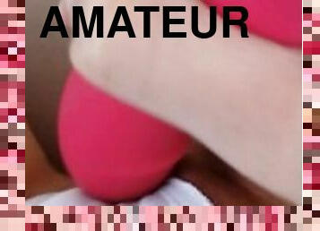 masturbation, amatör, leksak, pov, trosor, underkläder, fetisch, ensam, vit, retande