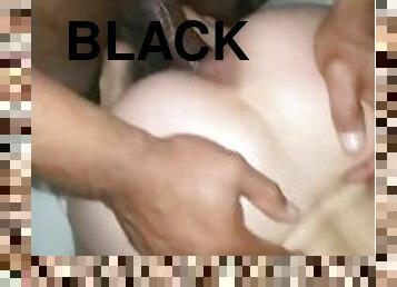 She likes them black!!! Husband shares slut wife! FitNaughtyCouple