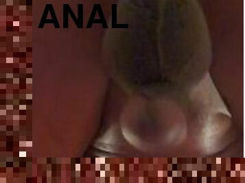 anal, bøsse, synsvinkel, ridning, dildo, solo