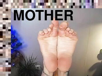 amatør, milf, mor, fødder, beskidt, webcam, moder, fetish, solo, brunette