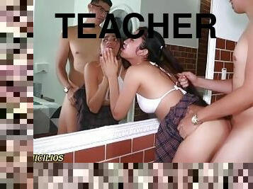 culo, colegiala-schoolgirl, profesora, amateur, babes, adolescente, muñeca