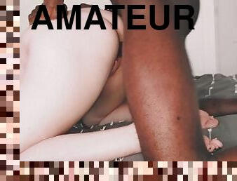 levrette, amateur, interracial, maison, française, couple, blanc