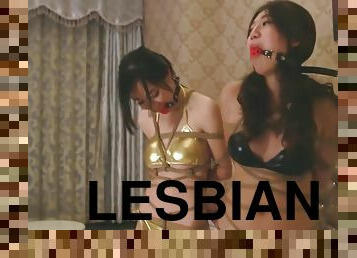 lesbian, bdsm, fetish, perhambaan, rambut-perang