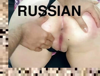 russisk, amatør, pikslikkeri, kæmpestor-pik, hardcore, creampie, synsvinkel, blond, realitet, pik