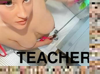 الاستحمام, كبيرة-الثدي, كس-pussy, تلميذه, معلم, هواة, فاتنة, زوجين, ملابس-الداخلية, جميلة-الطلعة