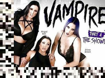 GIRLSWAY - Vampire Angela White And Her Leader Hard Fuck Abigail Mac To Make Her Part Of The Coven
