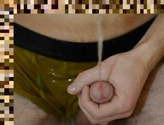 baignade, masturbation, orgasme, pisser, giclée, ejaculation-sur-le-corps, énorme-bite, gay, branlette, sale