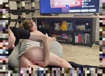 Gamer Girl Makes Me Eat Her Ass While She Plays Her Favorite Game