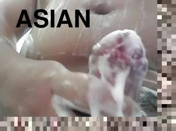 asia, mastubasi, amatir, cumshot-keluarnya-sperma, homo, handjob-seks-dengan-tangan-wanita-pada-penis-laki-laki, seorang-diri