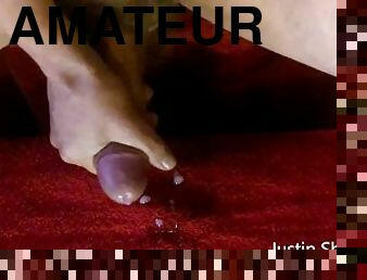 masturbation, amatör, cumshot, gigantisk-kuk, pov, sprut, ensam, kuk