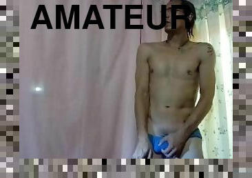 masturbation, fête, amateur, ejaculation-sur-le-corps, célébrité, solo, fumer