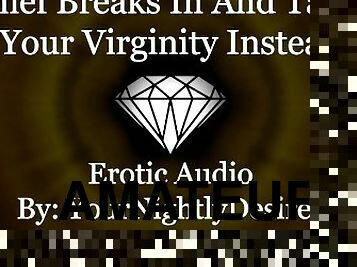 Thief Breaks In And Breaks You In [Virginity] [Kissing] [Pussy Eating] (Erotic Audio For Women)