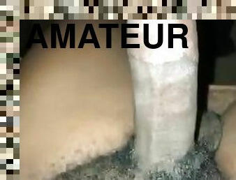 amateur, énorme-bite, solo, bite, juteuse