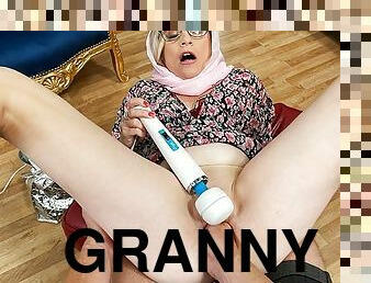 extrême, fisting, lunettes, grand-mère, amateur, anal, mature, granny, énorme-bite, double