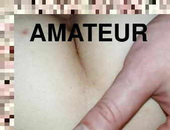 chatte-pussy, amateur, ados, point-de-vue, serrée, petite, petits-seins