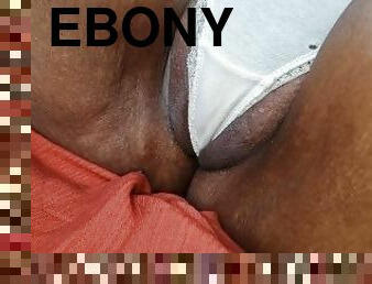 Do You Like My Ebony Puffy Pussy In Panties?