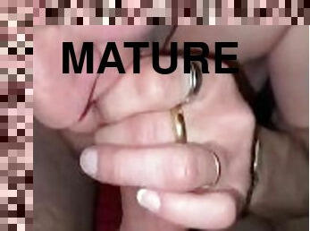 amateur, mature, fellation, salope, sale, point-de-vue, ejaculation, sucer