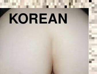 Phat KOREAN ASS BOUNCING ON MY DICK
