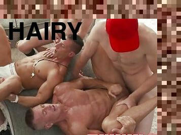 TwinkTop - Monster cock jock breeds hairy assed silver fox coach