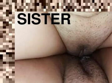 klitta, orgasm, fitta-pussy, lesbisk, tonåring, massage, creampie, knullande, syster, vått