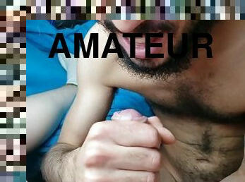 amateur, fellation, ejaculation-sur-le-corps, énorme-bite, gay, ejaculation-interne, joufflue, ejaculation, marié, par-voie-orale