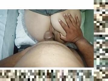 traseiros, amador, anal, pénis-grande, adolescente, indiano, casal, dor, pénis