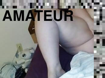 grosse, masturbation, chatte-pussy, amateur, anal, jouet, belle-femme-ronde, solo, virgin, tatouage