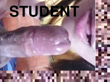 asiatique, écolière, étudiante, amateur, collège, ejaculation, philippine