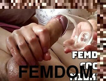 orgasmo, punheta, leite, domínio, domínio-feminino, pénis