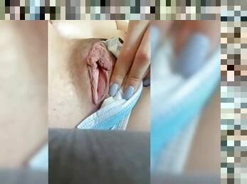 berambut, vagina-pussy, amatir, kotor, celana-dalam-wanita, sperma, fetish-benda-yang-dapat-meningkatkan-gairah-sex, basah, penutup-muka