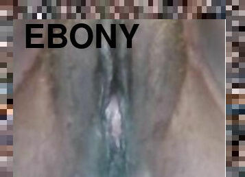 Ebony Pink Puss Play