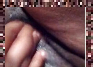 feit, onani, pussy, squirt, amatør, ebony, hjemmelaget, handjob, svart, bbw