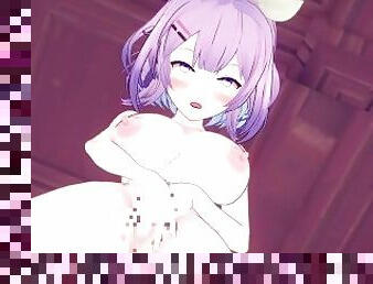 amador, anime, hentai, 3d, freira