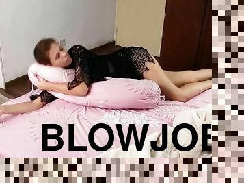 Julia V Earth gets a healing potion for her monthly belly cramps. Royal Blowjob: Usage. Episode 028.