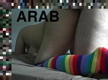 cuatro-patas, anal, adolescente, árabe