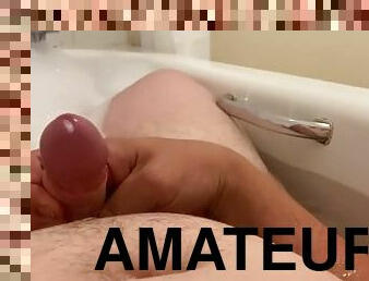 Soapy bath wank! Check out my onlyfans for more!