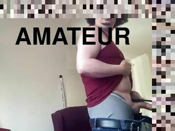 amateur, énorme-bite, fétiche, solo, bite