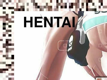 anal, bitch, hentai, 3d