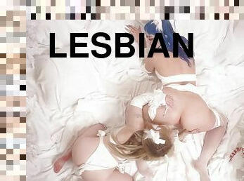 Big Ass Lesbians Jewelz Blu and Haley Spades - SNOW KITTENS SECRET ANAL ADVENTURE JOI - cosplay