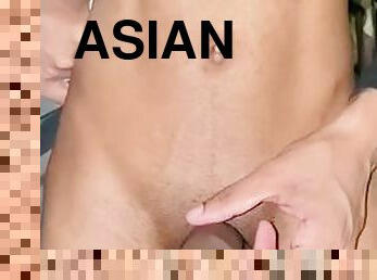 asiatique, pisser, amateur, mature, milf, casting, solo, réalité