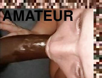 amateur, mature, fellation, interracial, fellation-profonde, belle-femme-ronde, tatouage, bite