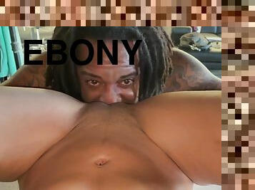 Ravyn & Sam ebony horny couple sex
