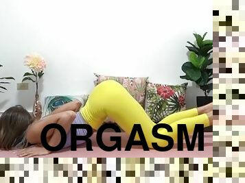 orgasmo, magro, amador, pés, meias-calças, namorada, loira, apertado, sozinho, morena