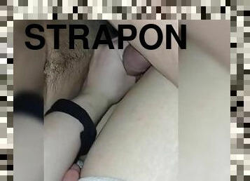 fisting, masturbation, orgasme, chatte-pussy, gode-ceinture, ejaculation-sur-le-corps, milf, jouet, branlette, couple