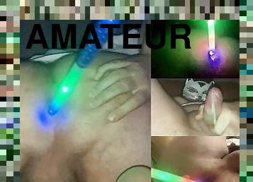 amateur, anal, ejaculation-sur-le-corps, jouet, salope, sale, kinky, mignonne, bout-a-bout, trou-du-cul