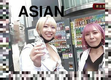 asiatisk, røv, store-patter, behåret, tissende, sprøjte, japans, gruppesex-groupsex, strømper, beskidt