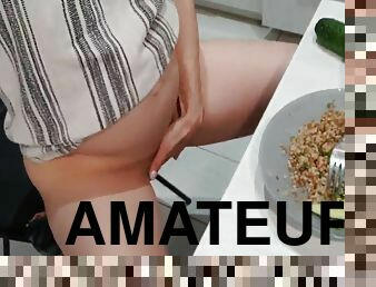 masturbation, orgasme, enceintes, chatte-pussy, amateur, ados, maison, petite-amie, solo